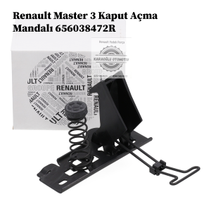 656038472R Renault Master 3 Kaput Açma Mandalı