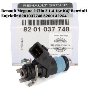 8201037748 8200132254 Renault Megane 2 Clio 2 1.4 16v K4J Benzinli Enjektör