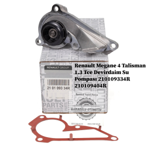 210109334R 210109404R Renault Megane 4 Talisman 1.3 Tce Devirdaim Su Pompası