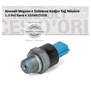 252402757R Renault Megane 4 Talisman Kadjar Yağ Müşürü 1.5 Dci Euro 6