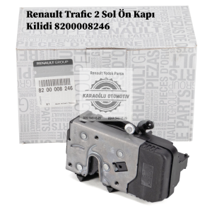 8200008246 Renault Trafic 2 Sol Ön Kapı Kilidi