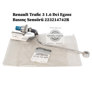 223214742R Renault Trafic 3 1.6 Dci Egzoz Basınç Sensörü