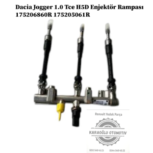175206860R 175205061R Dacia Jogger 1.0 Tce H5D Enjektör Rampası