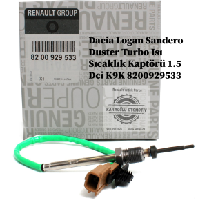 8200929533 Dacia Logan Sandero Duster Turbo Isı Sıcaklık Kaptörü 1.5 Dci K9K