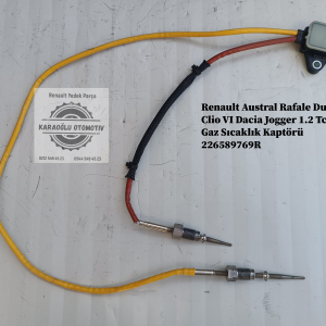 226589769R Renault Austral Rafale Duster Clio VI Dacia Jogger 1.2 Tce H5F Gaz Sıcaklık Kaptörü