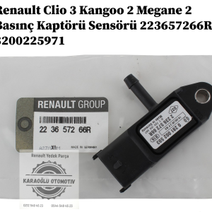 223657266R 8200225971 Renault Clio 2 Kangoo 2 Megane 2 Basınç Kaptörü Sensörü