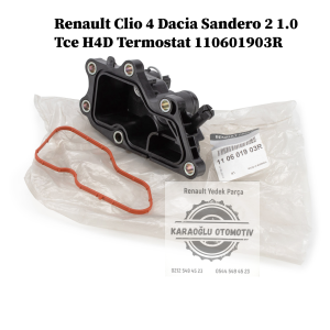110601903R Renault Clio 4 Dacia Sandero 2 1.0 Tce H4D Termostat