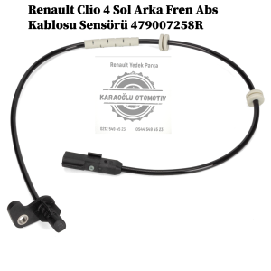 479007258R Renault Clio 4 Sol Arka Fren Abs Kablosu Sensörü