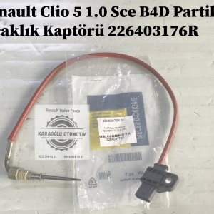 226403176R Renault Clio 5 1.0 Sce B4D Partikül Sıcaklık Kaptörü