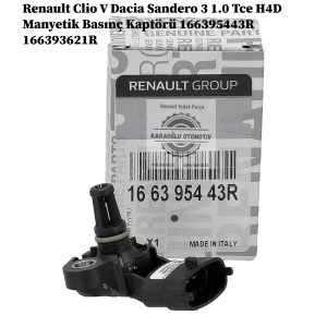 166395443R 166393621R Renault Clio V Dacia Sandero 3 1.0 Tce H4D Lpg Basınç Kaptörü