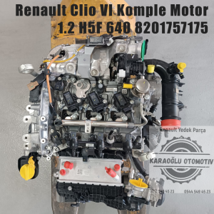 Renault Clio VI Komple Motor 1.2 H5F 640 8201757175