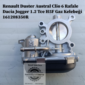 161208350R Renault Duster Austral Clio 6 Rafale Dacia Jogger 1.2 Tce H5F Gaz Kelebeği