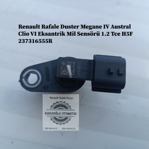 237316555R Renault Rafale Duster Megane IV Austral Clio VI Eksantrik Mil Sensörü 1.2 Tce H5F
