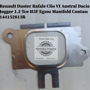 144152813R Renault Duster Rafale Clio VI Austral Dacia Jogger 1.2 Tce H5F Egzoz Manifold Contası