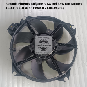 214810011R 214810028R 214810898R Renault Fluence Megane 3 1.5 Dci K9K Fan Motoru