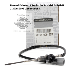 226400956R Renault Master 3 Turbo Isı Sıcaklık Müşürü 2.3 Dci M9T