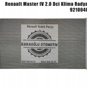 921004663R Renault Master IV 2.0 Dci Klima Radyatörü