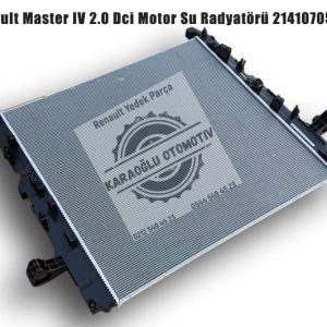 214107050R Renault Master IV 2.0 Dci Motor Su Radyatörü