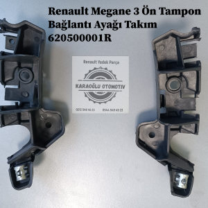 620500001R Renault Megane 3 Ön Tampon Bağlantı Ayağı Takım