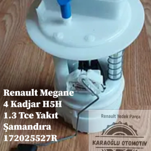 172025527R Renault Megane 4 Kadjar H5H 1.3 Tce Yakıt Şamandıra