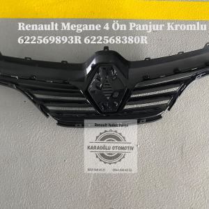 622569893R 622568380R Renault Megane 4 Ön Panjur Kromlu
