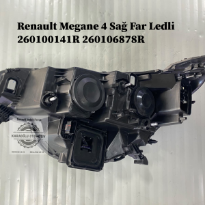 260100141R 260106878R Renault Megane 4 Sağ Far Ledli