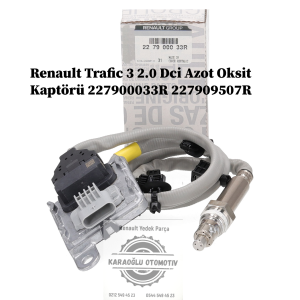 227900033R 227909507R Renault Trafic 3 2.0 Dci Azot Oksit Kaptörü