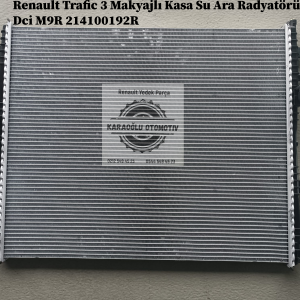 214100192R Renault Trafic 3 Makyajlı Kasa Su Ara Radyatörü 2.0 Dci M9R